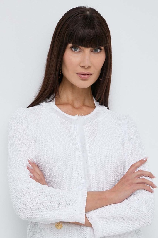 Luisa Spagnoli kardigan CONFORTO biały 58327