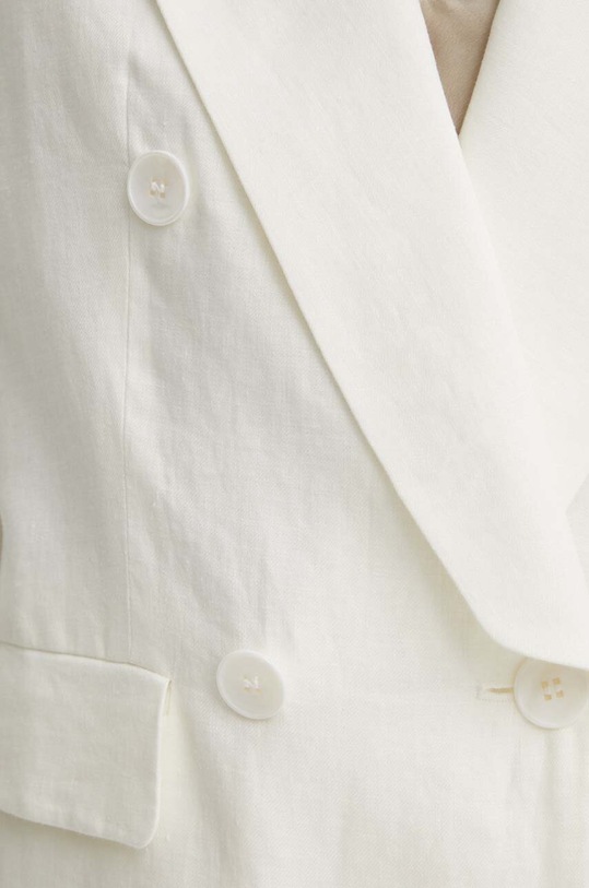 Luisa Spagnoli marynarka lniana VELINA 540685 beżowy