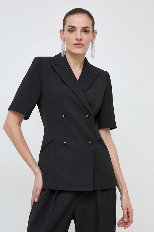 Custommade sacou negru 999825802