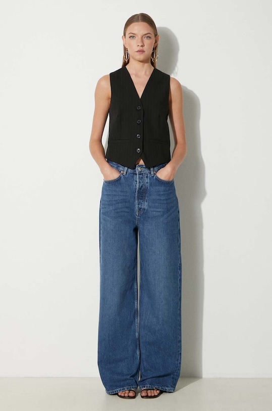 Безрукавка Samsoe Samsoe SARAMONA F24100047 чёрный SS24