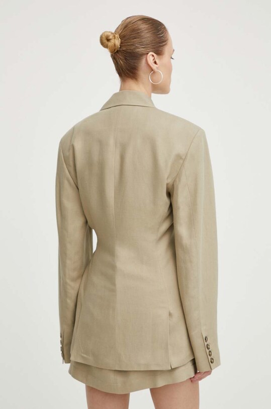 Îmbrăcăminte Herskind blazer din amestec de in 5112840 bej