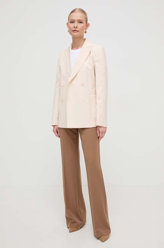 Weekend Max Mara geacă de lână 2415041041600 bej SS24