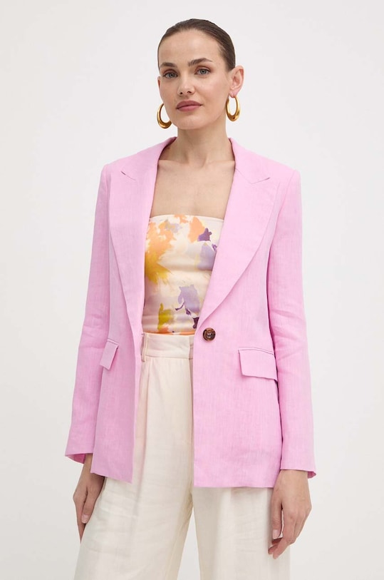 Marella sacou de in cu captuseala roz 2413041094200