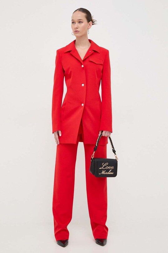 Moschino Jeans sacou 0517.3225 rosu SS24