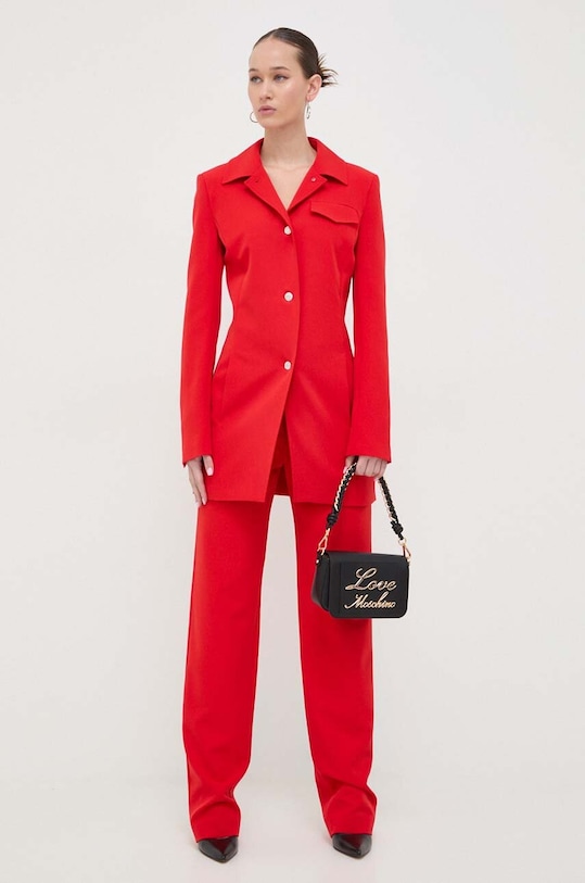 Пиджак Moschino Jeans 0517.3225 красный SS24