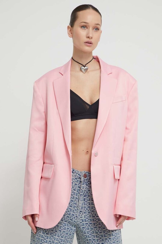 Піджак Moschino Jeans 0514.3767 рожевий SS24