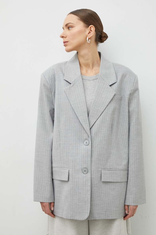 Gestuz marynarka Paula 10908678 szary SS24