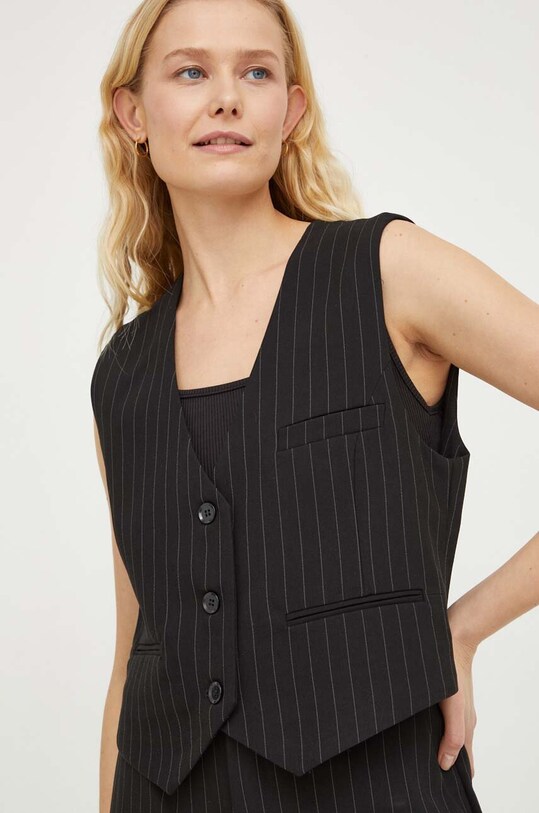 Gestuz vestă cu modele negru 10909021