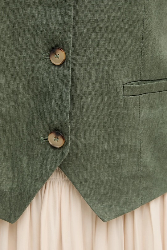 United Colors of Benetton vestă de in 2AGHDJ00G verde