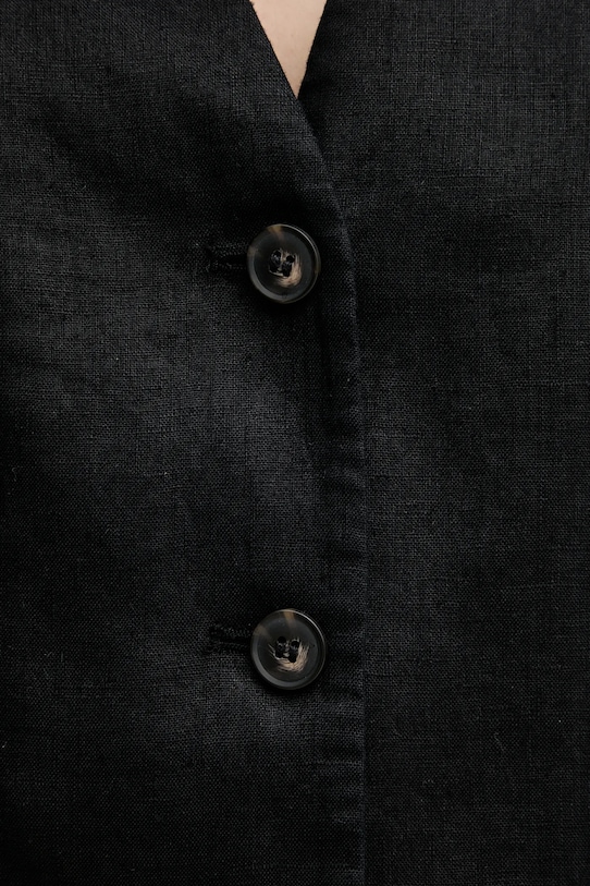 United Colors of Benetton vestă de in 2AGHDJ00G negru