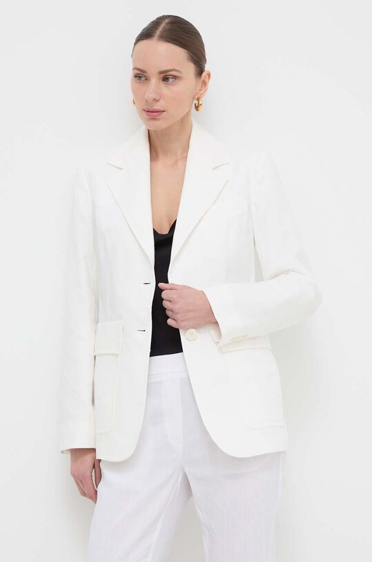 Weekend Max Mara sacou din amestec de in necaptusit bej 2415041042600