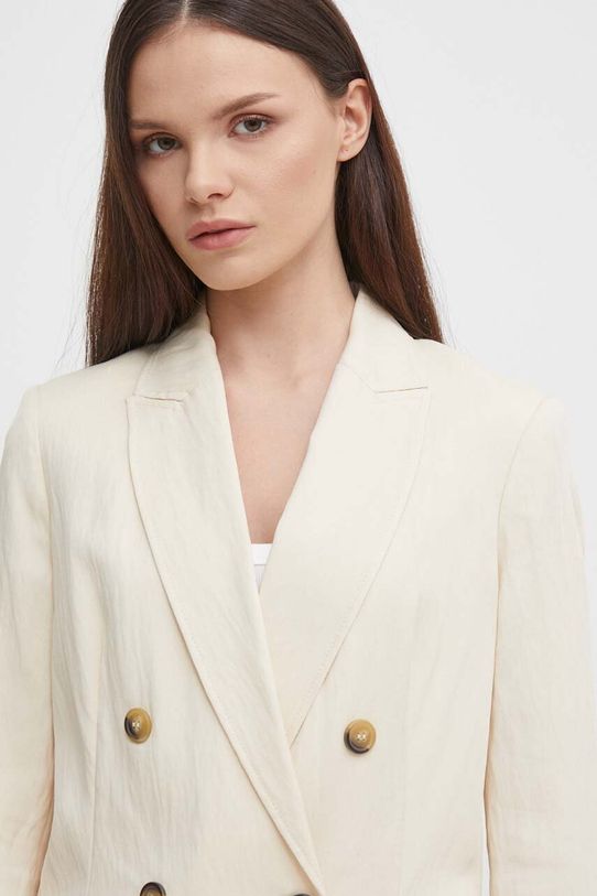 United Colors of Benetton marynarka beżowy 27OZDW025