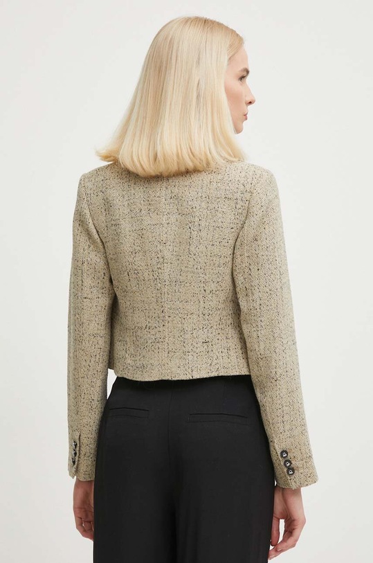 Odzież United Colors of Benetton marynarka 2OJZDW01A beżowy