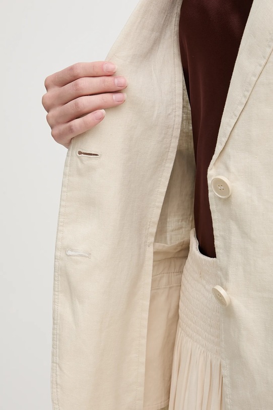 Plátěné sako United Colors of Benetton 2AGHDW00R