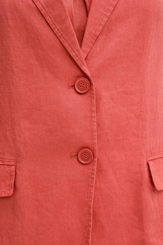 Plátěné sako United Colors of Benetton 2AGHDW00R růžová