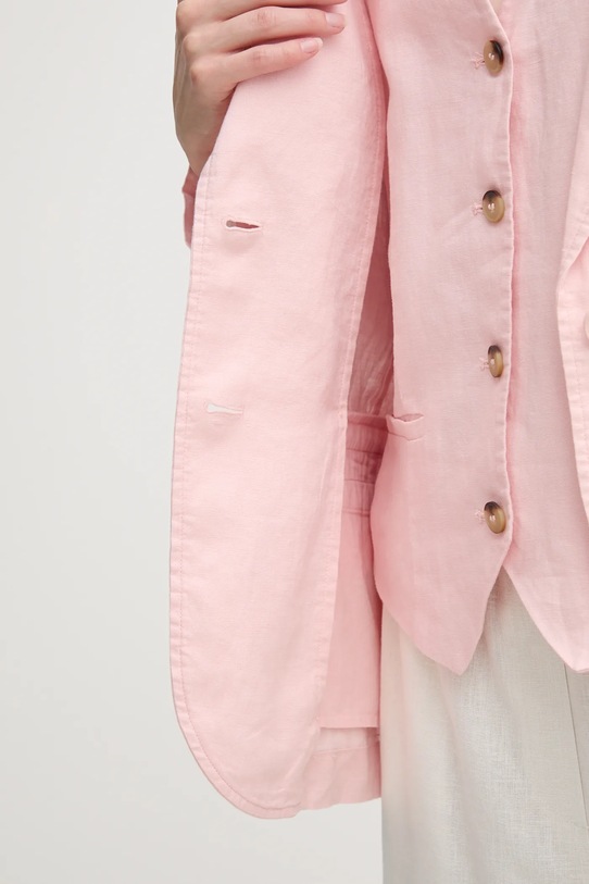 Льняной жакет United Colors of Benetton 2AGHDW00R