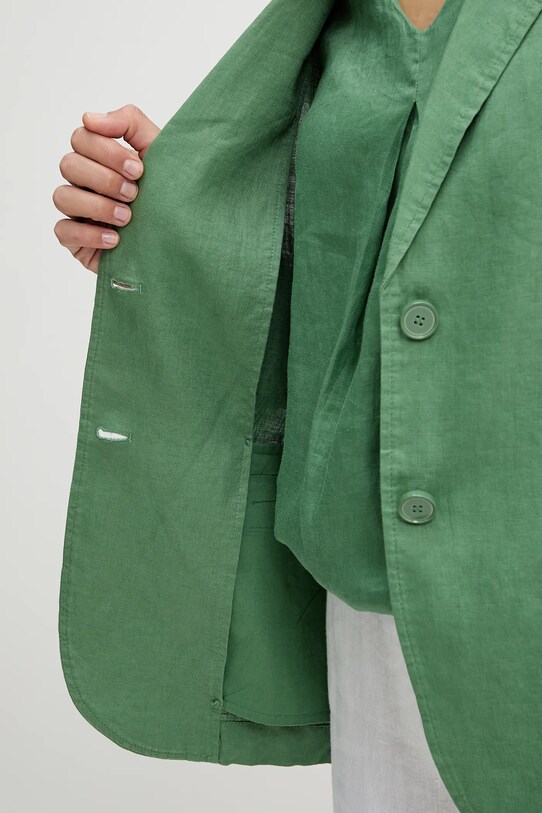 Льняний жакет United Colors of Benetton 2AGHDW00R