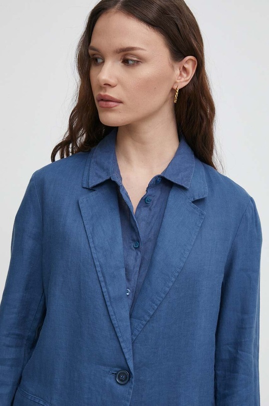 United Colors of Benetton sacou de in albastru 2AGHDW00R