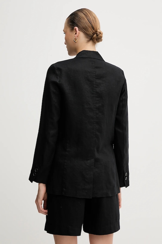 Oblečení Plátěné sako United Colors of Benetton 2AGHDW00R černá