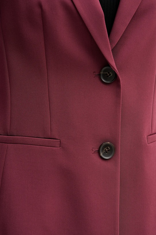 Σακάκι Sisley 2KVXLW01Q μπορντό