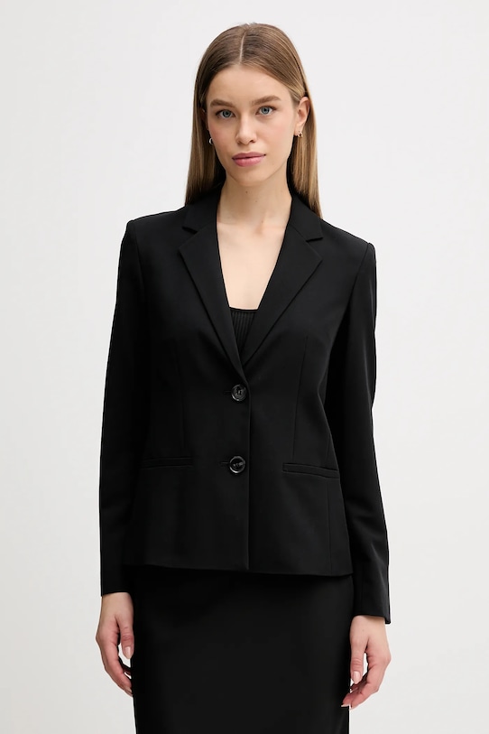 Sisley marynarka tkanina czarny 2KVXLW01Q