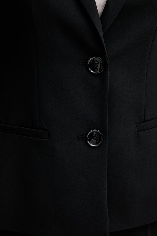 Sisley marynarka 2KVXLW01Q czarny