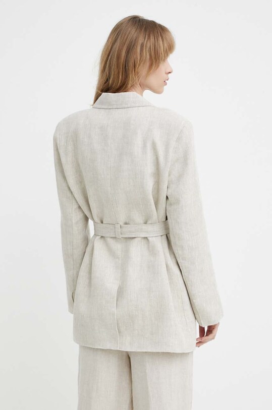 Одяг Льняний жакет Alohas R100500 бежевий