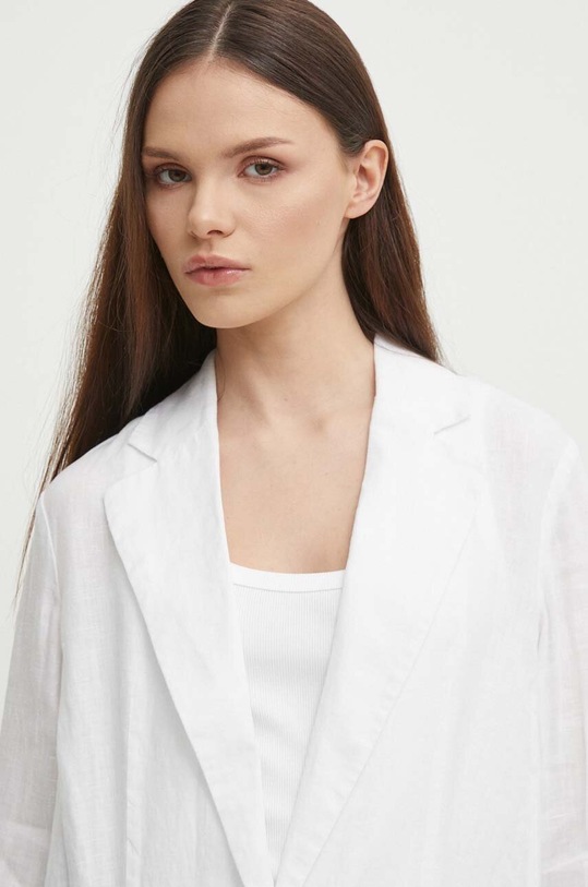 Sisley sacou de in alb 2AGHLW019