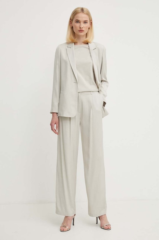 Sisley marynarka 29NMLW023 beżowy SS24