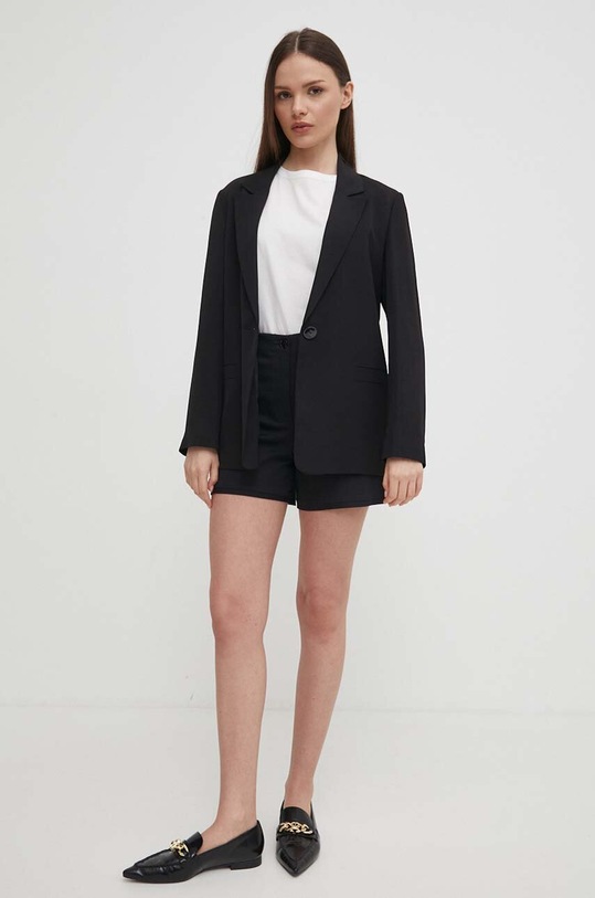 Sisley marynarka 29NMLW023 czarny SS24