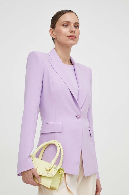 Sako Patrizia Pepe látka fialová 2S1494.A049