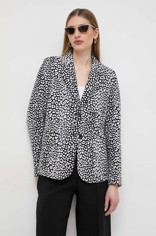 Σακάκι MICHAEL Michael Kors ύφασμα μαύρο MS4104NB0Z