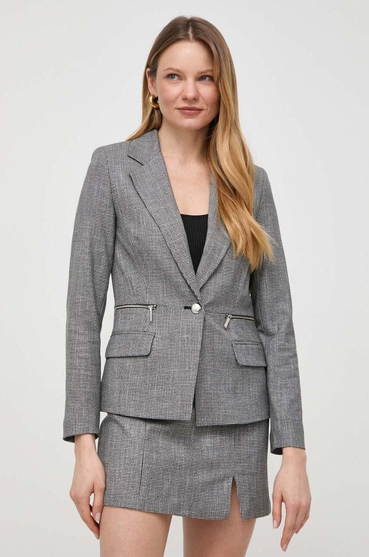 Пиджак Morgan VJUNE.F с подкладкой серый VJUNE.F.MULTICO