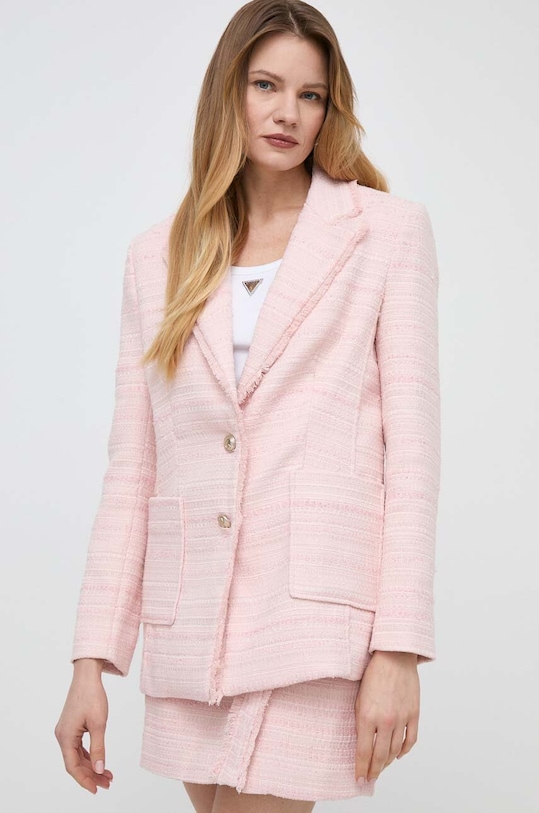 Пиджак Guess TOSCA с подкладкой розовый W4GN49.WG5F2