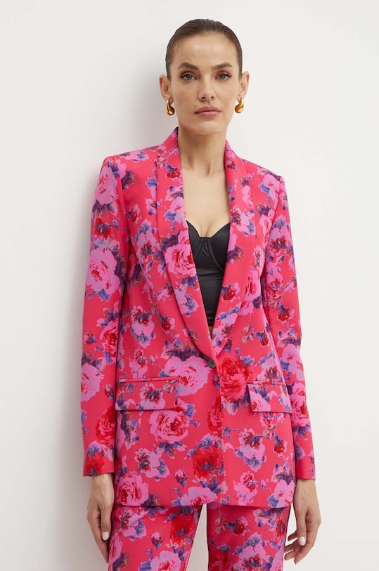 Morgan marynarka VOLIN.F tkanina różowy VOLIN.F.MULTICO