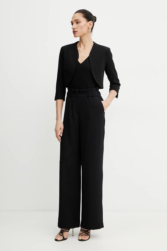 Morgan marynarka VELEO.F VELEO.F.OFF.WHITE czarny SS25