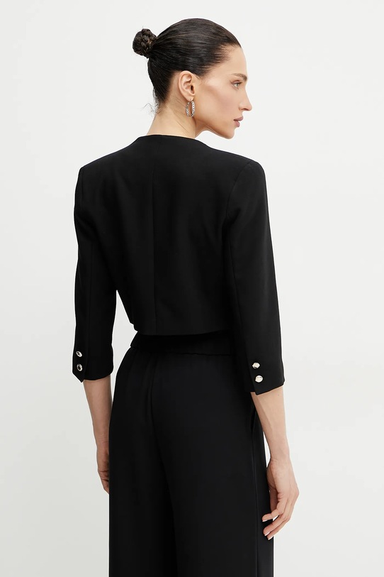 Îmbrăcăminte Morgan sacou VELEO.F VELEO.F.OFF.WHITE negru