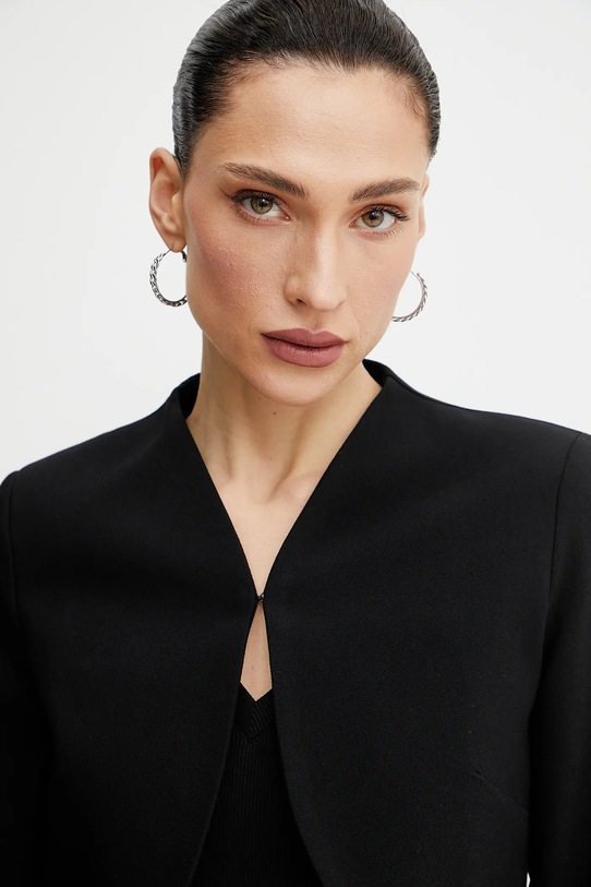 Morgan sacou VELEO.F VELEO.F.OFF.WHITE negru