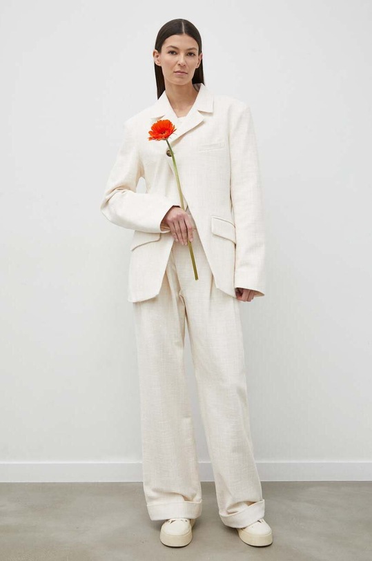 Won Hundred giacca 2823.14233 beige SS24