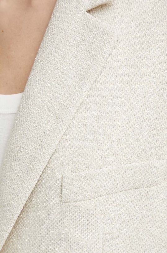 Blazer με μείγμα λινών IRO WM07GARAZI μπεζ