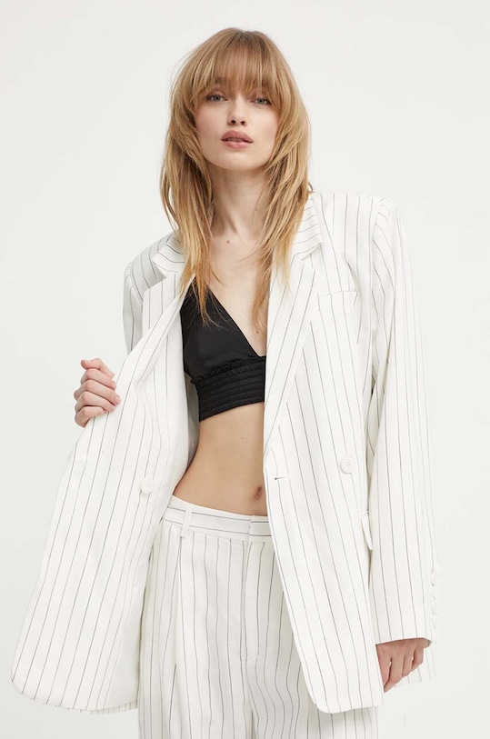 Gestuz marynarka z domieszką lnu 10909154