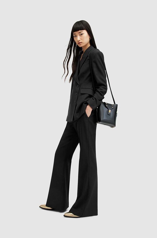 AllSaints sacou din lana SEVENH WT517Z negru