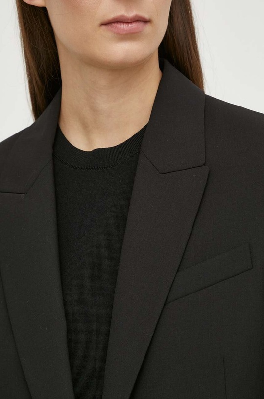 Theory geaca de lana H0101113 negru