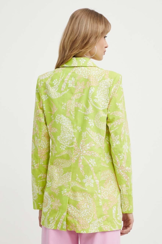 Одежда Пиджак с примесью льна Never Fully Dressed NFDOU307.Green зелёный