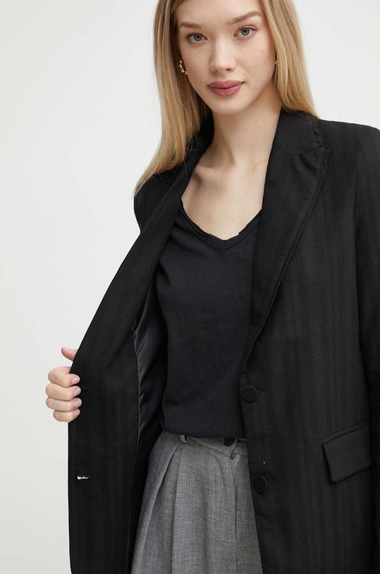 Desigual marynarka z domieszką lnu CRESTONE 24SWEW19