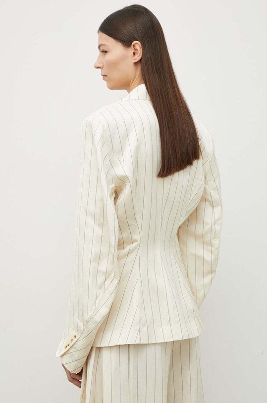 Îmbrăcăminte Remain blazer din amestec de in 501557858 bej