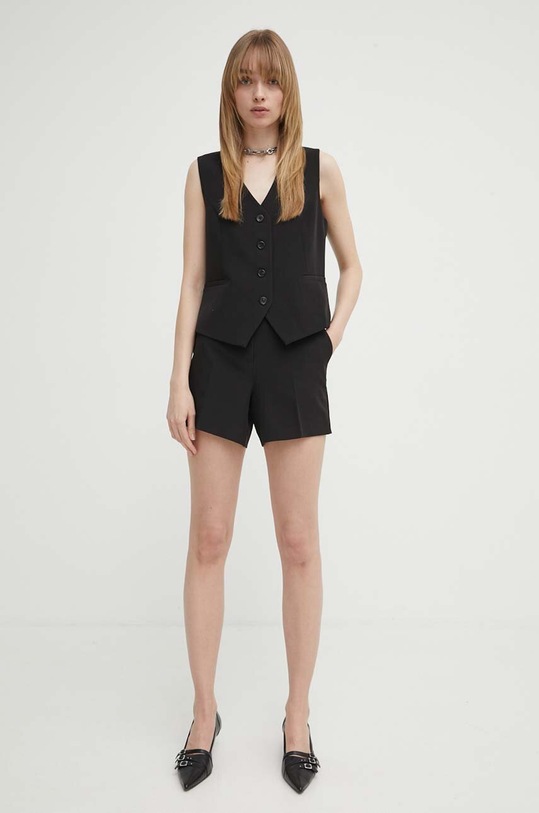 Bruuns Bazaar kamizelka RubySusBBBielle waistcoat BBW4062 czarny SS24