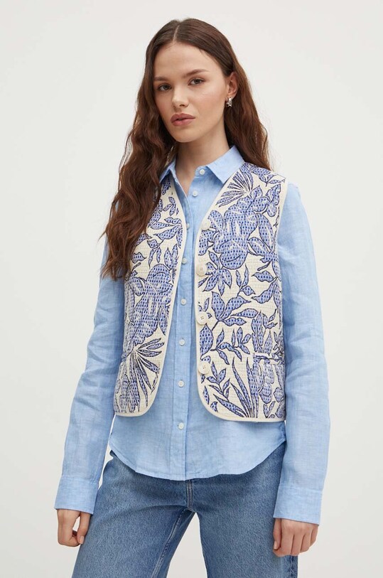 Безрукавка La Petite Française GAMIN з підкладкою блакитний PFGAMIN