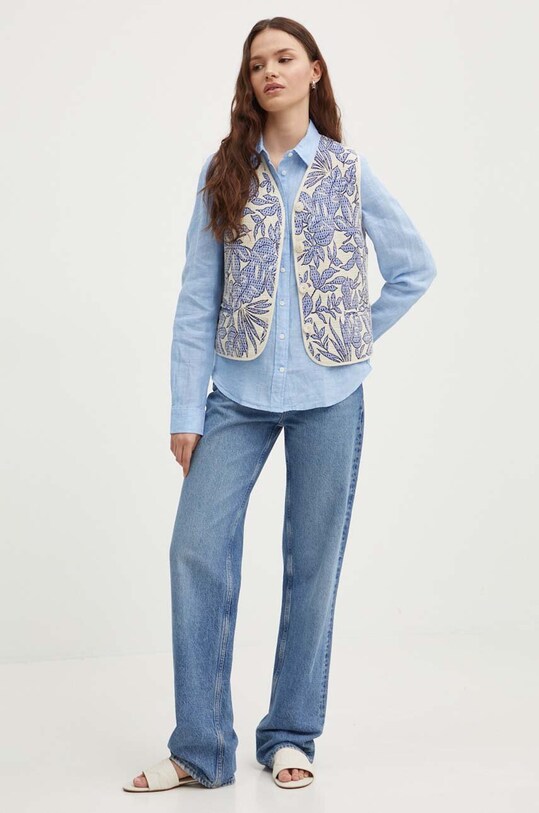 Безрукавка La Petite Française GAMIN PFGAMIN блакитний SS24