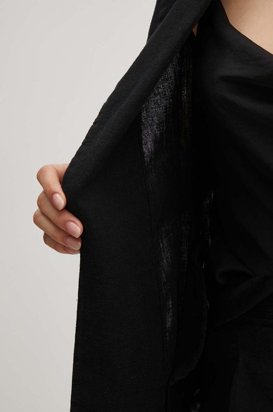 Λινό γιλέκο Sisley 21I4LJ00L